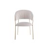 Modern étkezőszék GLAMOUR Bézs 2