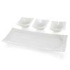 384340 1 dekorativna misa elisa 40x16 cm biela
