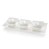 384340 dekorativna misa elisa 40x16 cm biela