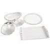384376 1 dekorativna miska ariana 18x14 cm biela