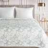 383938 prehoz na postel lisa s potlacou 240x220 cm biely