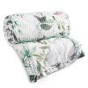 385192 2 prehoz na postel amanda s potlacou 240x220 cm biely