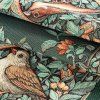 386026 4 gobelinovy obrus na stol s vtacikom 100 x 100 cm