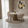 Luxus bársonyfotel RIVIERA bézs 1