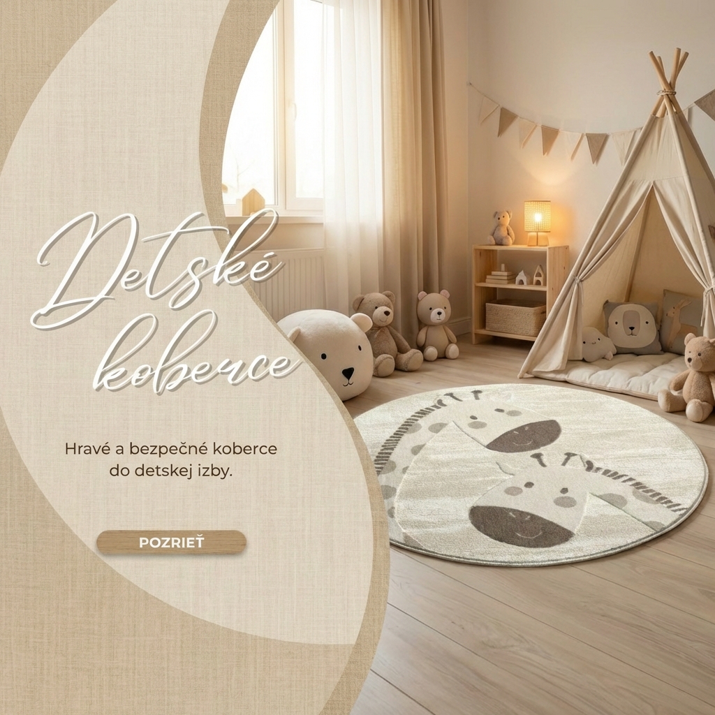 Detské koberce NEW - mobil