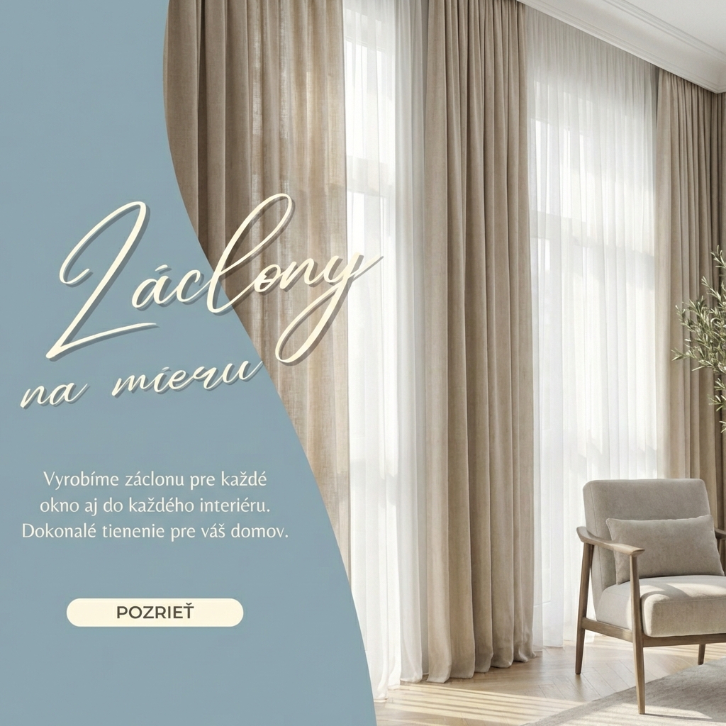 Záclony na mieru NEW - mobil
