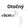 Otočný bežec na šnúrke každé 6cm + Francúzsky háčik