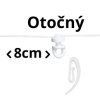 Otočný bežec na šnúrke každé 8cm + Francúzsky háčik