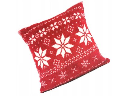 1001217 vianocna obliecka na vankus nordico cervena