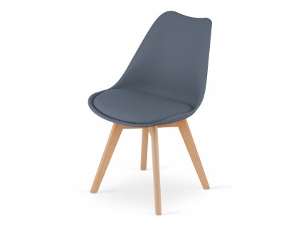 Dizajnová stolička ENZO 007 tmavo sivá