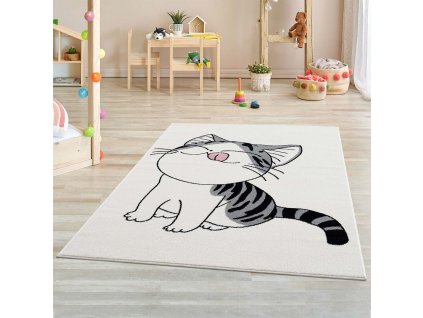 Detský koberec SAVANA - Mačička 9373