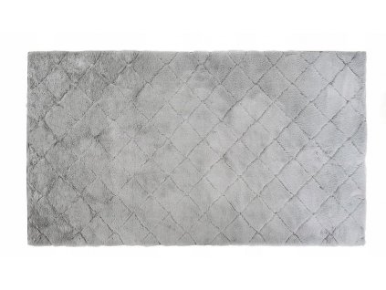 Kožušinový koberec OSLO TX design - Svetlo sivý
