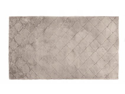 Kožušinový koberec OSLO TX design - Sivo-béžový
