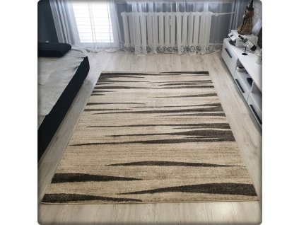 Moderný koberec RIO vzor 160 krémový