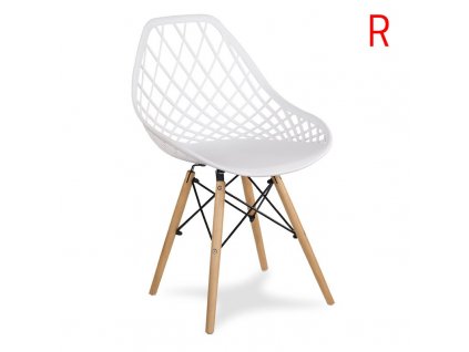 Dizajnová stolička OSLO biela