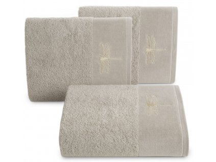 Bavlnený uterák VÁŽKA 03 - béžový