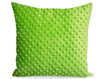 1006311 dekoracny vankus minky 14 v limetkovej farbe