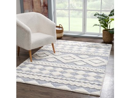Moderný koberec FOCUS 3005 sivý