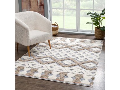 Moderný koberec FOCUS 3050 sivý