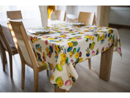 Veľkonočný obrus s potlačou - Vzor 3