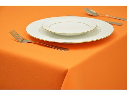 Obrus na stôl - oranžový