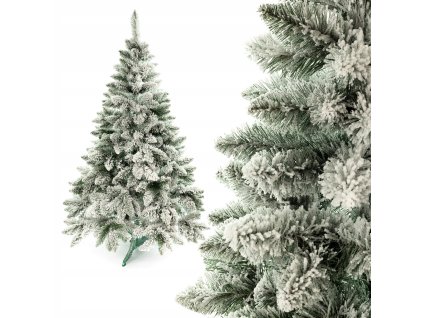 1003977 umely vianocny stromcek borovica zasnezena 250cm