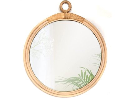 Okrúhle zrkadlo BOHO 40 cm - 322052 II.akosť