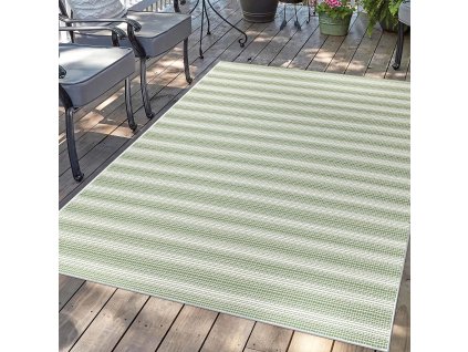 Šnúrkový koberec PALM 23471A zelený