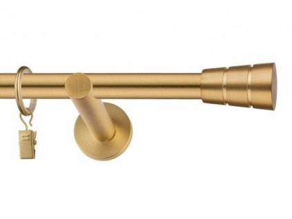 Jednoradová zlatá garníža 19mm Basic 2