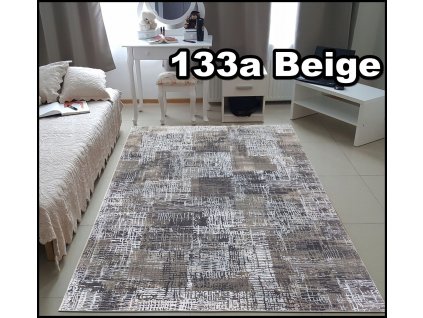 Moderný koberec Luxess vzor 33 béžový1