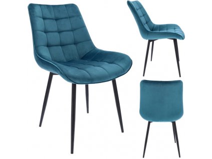 Jedálenská stolička MISTY - modrá