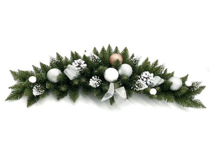 Vianočná girlanda diamantová s ozdobami