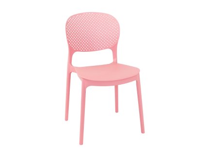 Plastová stolička FLEX ružová