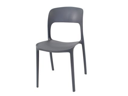 Plastová stolička TREX sivá