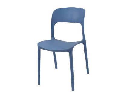 Plastová stolička TREX modrá