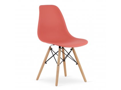 Dizajnová stolička ENZO L lososová