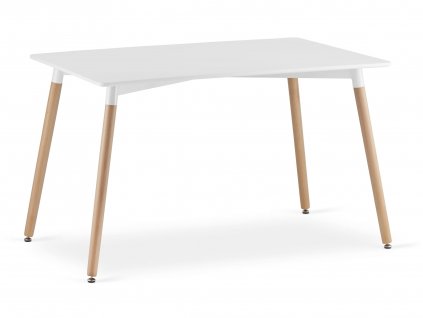 Jedálenský stôl 120x80cm - biely
