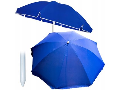 Balkónový slnečník 240cm - modrý