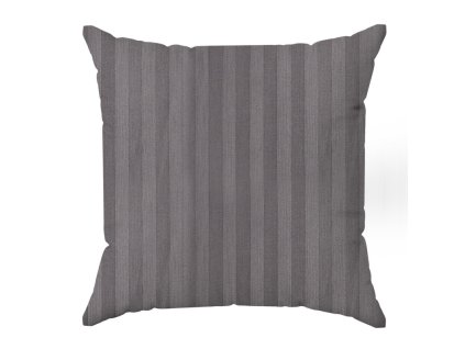 Saténová obliečka na vankúš VERA s jemnými prúžkami v oceľovosivej farbe