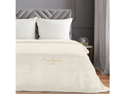 Luxusná deka PIERRE CARDIN 220x240cm - krémová