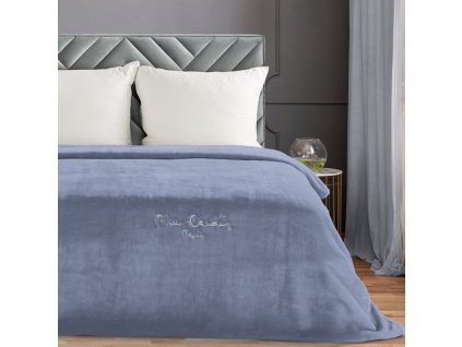 Luxusná deka PIERRE CARDIN 160x220cm - grafitová