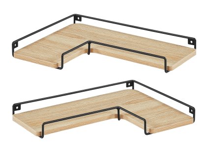 Set 2ks rohových políc - Dub sonoma - LLS831B11