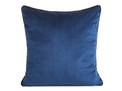 Luxusná dekoračná obliečka na vankúš GAJA 2 granátovomodrá 60 x 60 cm