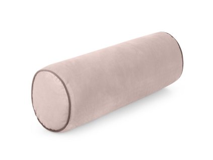 Dekoračný vankúš v tvare valca GAJA 5 - pudrovoružový