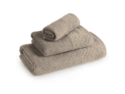 Uterák LOREN so zamatovým okrajom - béžový