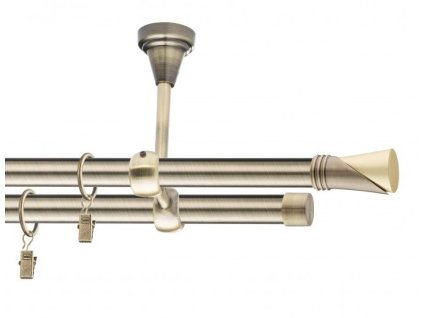 Dvojradová Garníža 19mm Vega stropný