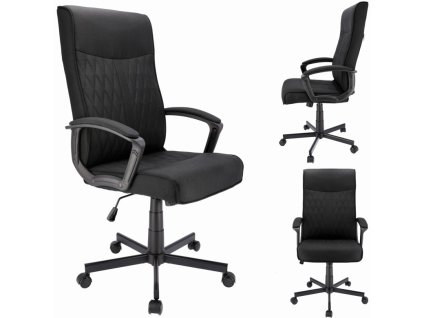 Kancelárske otočné kreslo COMFORT - čierne