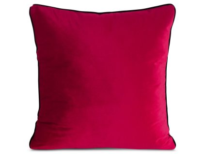 Zamatová obliečka na vankúš GAJA 2 - amarantová