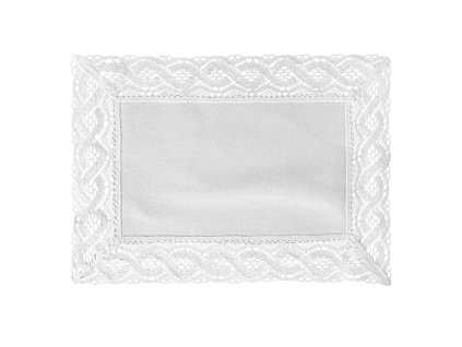 Prestieranie na stôl SUSAN v bielej farbe - sada 4 kusy