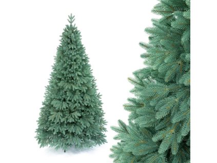 Umelý Vianočný stromček 3D smrek strieborný